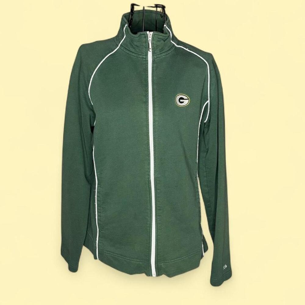 Green Bay Packers full zip sweatshirt - Size M
